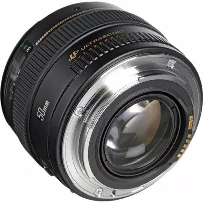Objectif Canon EF 50 mm F1.4 USM pour EOS (focale fixe, filetage de filtre 58 mm, moteur AF) noir