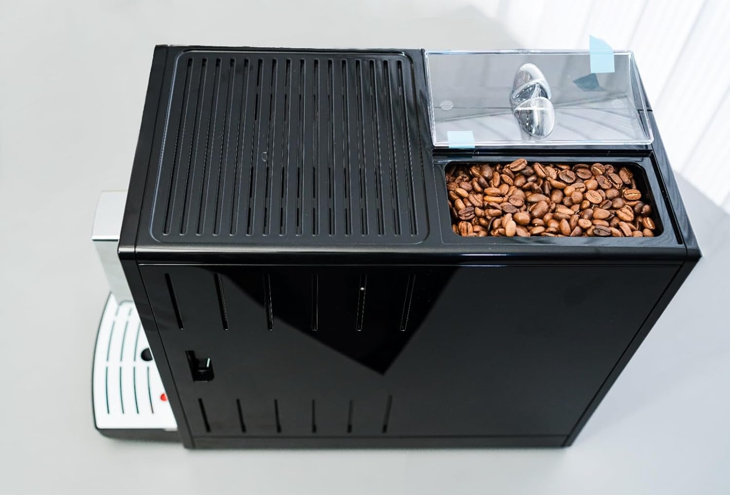 MELITTA Kaffeevollautomat "Solo E950-201, schwarz", schwarz, B:45,5cm H:30,3cm T:20cm, Kaffeevollautomaten, Perfekt für Café crème & Espresso, nur 20cm breit (88671559-0) schwarz