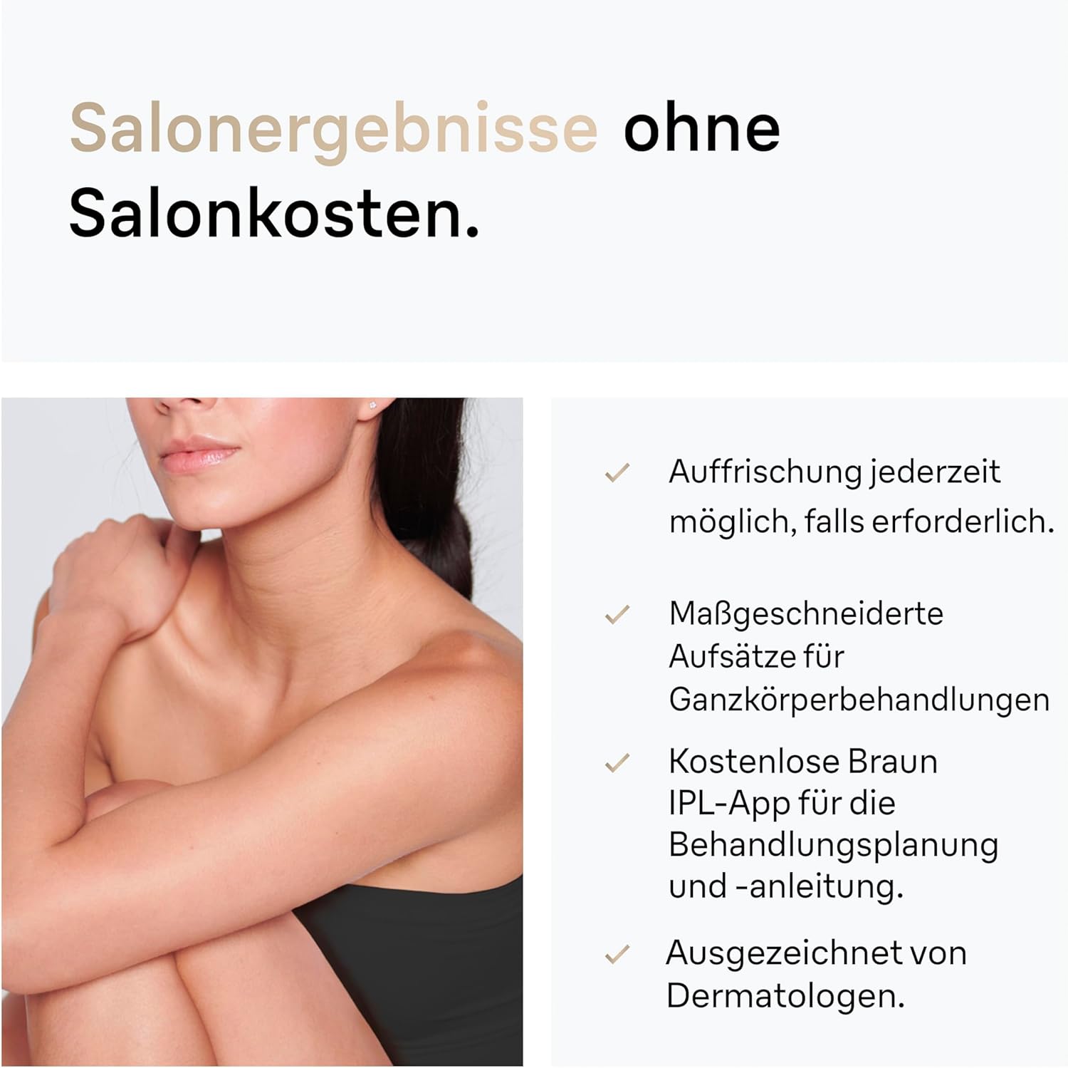 Braun IPL Silk Expert Pro 5 PL5358 – Épilateur à lumière pulsée, épilation définitive et indolore à domicile – Étui inclus, rasoir Venus, 4 accessoires, conçu en Allemagne – Blanc/Or