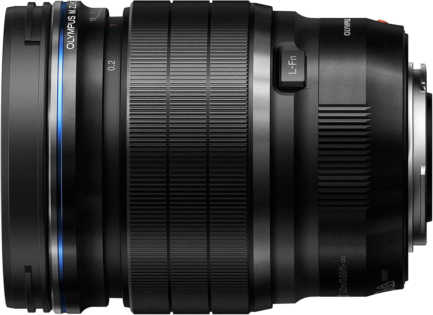 Objectif Olympus M.Zuiko Digital ED 17 mm F1.2 PRO, objectif à focale fixe rapide, compatible avec tous les appareils photo MFT (modèles Olympus OM-D et PEN, Panasonic série G), noir