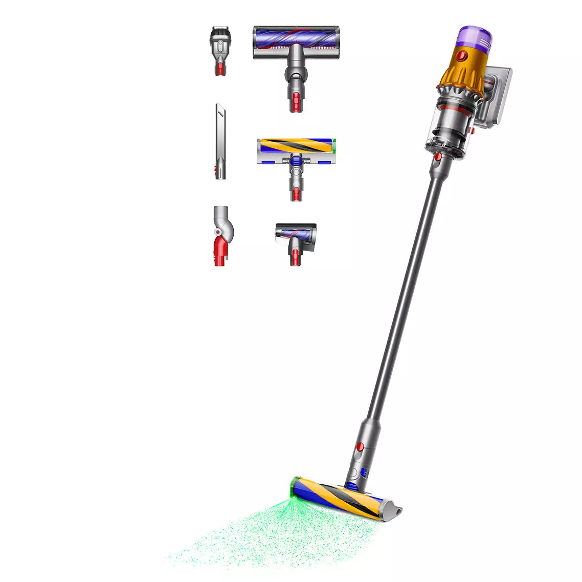 Dyson V12™ Detect Slim Absolute Kabelloser Staubsauger - LIMITIERT / inklusive 6 Aufsätze *AKTION*