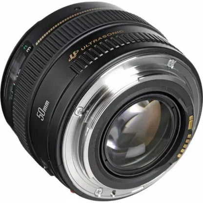Objectif Canon EF 50 mm F1.4 USM pour EOS (focale fixe, filetage de filtre 58 mm, moteur AF) noir 
