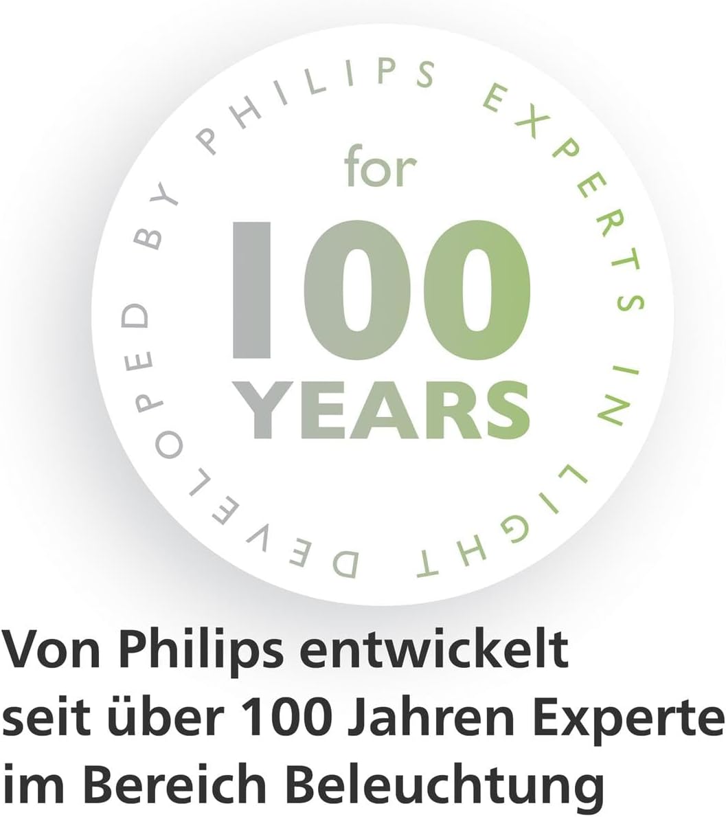 Philips Wake-up Light, simulation de lever de soleil coloré, 20 intensités lumineuses, 7 sons naturels, lumière de minuit (modèle HF3531/01) 