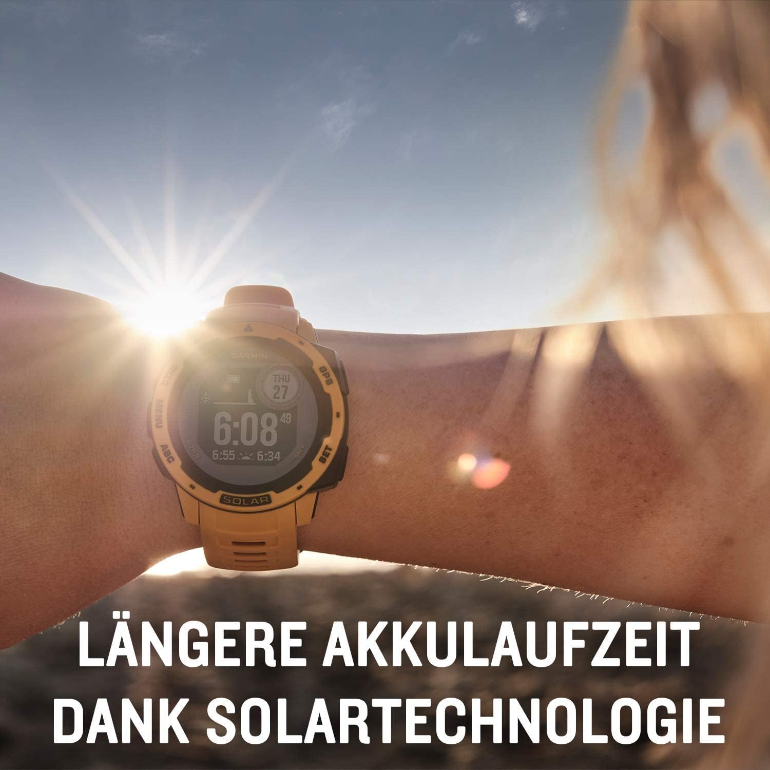 *NOUVEAUTÉ UNIQUE* Garmin Instinct : montre connectée GPS étanche avec fonctions sport et fitness. Suivi de la fréquence cardiaque, de la condition physique et notifications sur smartphone.