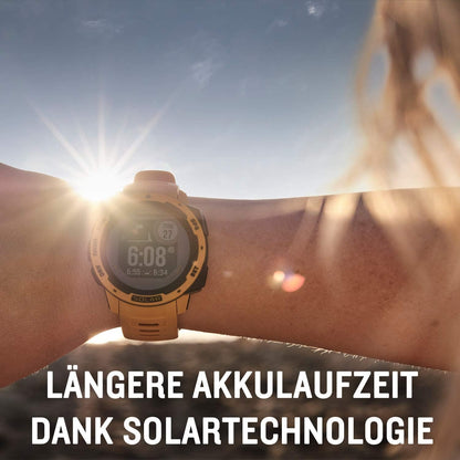 *NOUVEAUTÉ UNIQUE* Garmin Instinct : montre connectée GPS étanche avec fonctions sport et fitness. Suivi de la fréquence cardiaque, de la condition physique et notifications sur smartphone.