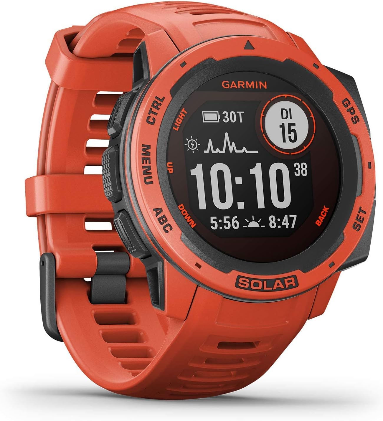 *NOUVEAUTÉ UNIQUE* Garmin Instinct : montre connectée GPS étanche avec fonctions sport et fitness. Suivi de la fréquence cardiaque, de la condition physique et notifications sur smartphone.