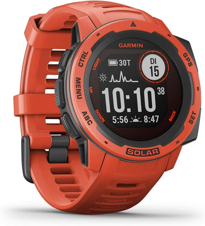 *NOUVEAUTÉ UNIQUE* Garmin Instinct : montre connectée GPS étanche avec fonctions sport et fitness. Suivi de la fréquence cardiaque, de la condition physique et notifications sur smartphone.