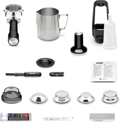 Machine à café automatique Sage The Barista Touch avec mousseur à lait SES880BSS4EEU1 