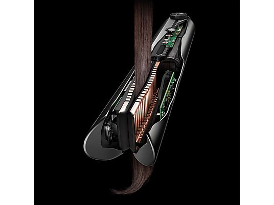 Lisseur à cheveux DYSON Corrale™ Bleu/Blush (460763-01) avec coffret de présentation