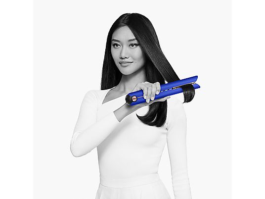 Lisseur à cheveux DYSON Corrale™ Bleu/Blush (460763-01) avec coffret de présentation