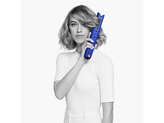 Lisseur à cheveux DYSON Corrale™ Bleu/Blush (460763-01) avec coffret de présentation