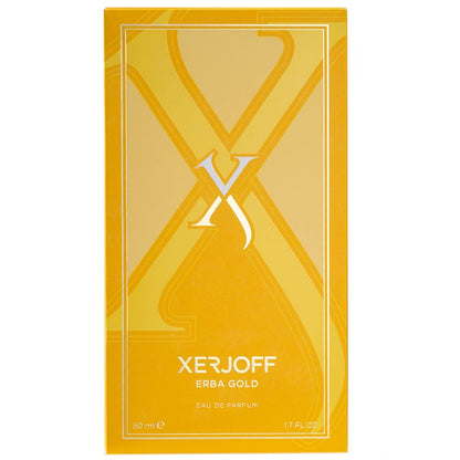 Xerjoff " V " Erba Gold EDP Eau De Parfum (50ML ou 100ML) Unisexe Hommes Femmes NEUF / ORIGINAL + ÉTIQUETTE D'AUTHENTICITÉ NFC