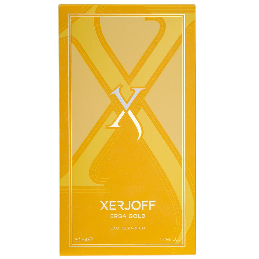 Xerjoff " V " Erba Gold EDP Eau De Parfum (50ML ou 100ML) Unisexe Hommes Femmes NEUF / ORIGINAL + ÉTIQUETTE D'AUTHENTICITÉ NFC