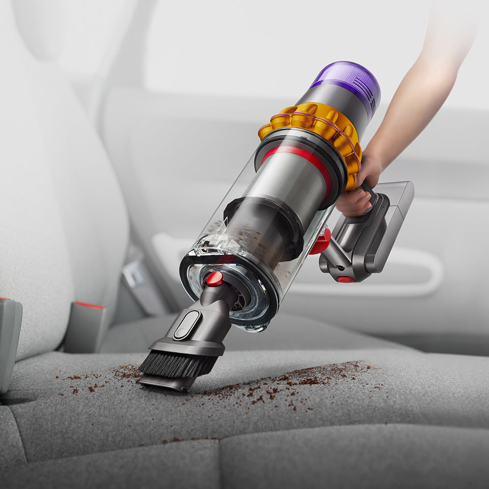 *AKTION* Dyson V15 Detect beutelloser Akku-Handstaubsauger Gelb/Nickel, 660 Watt