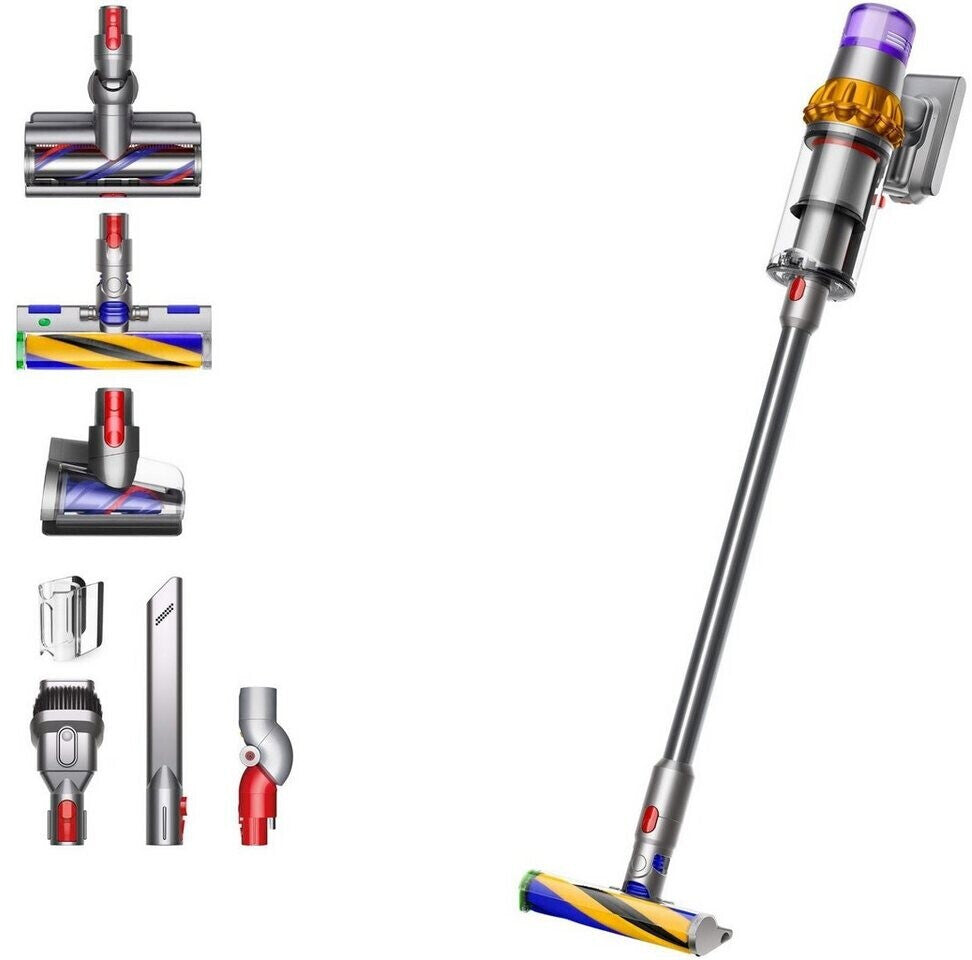 Dyson V15 Detect Absolute Kabelloser Stielsauger Gelb/Nickel, 660 Watt *AKTION*