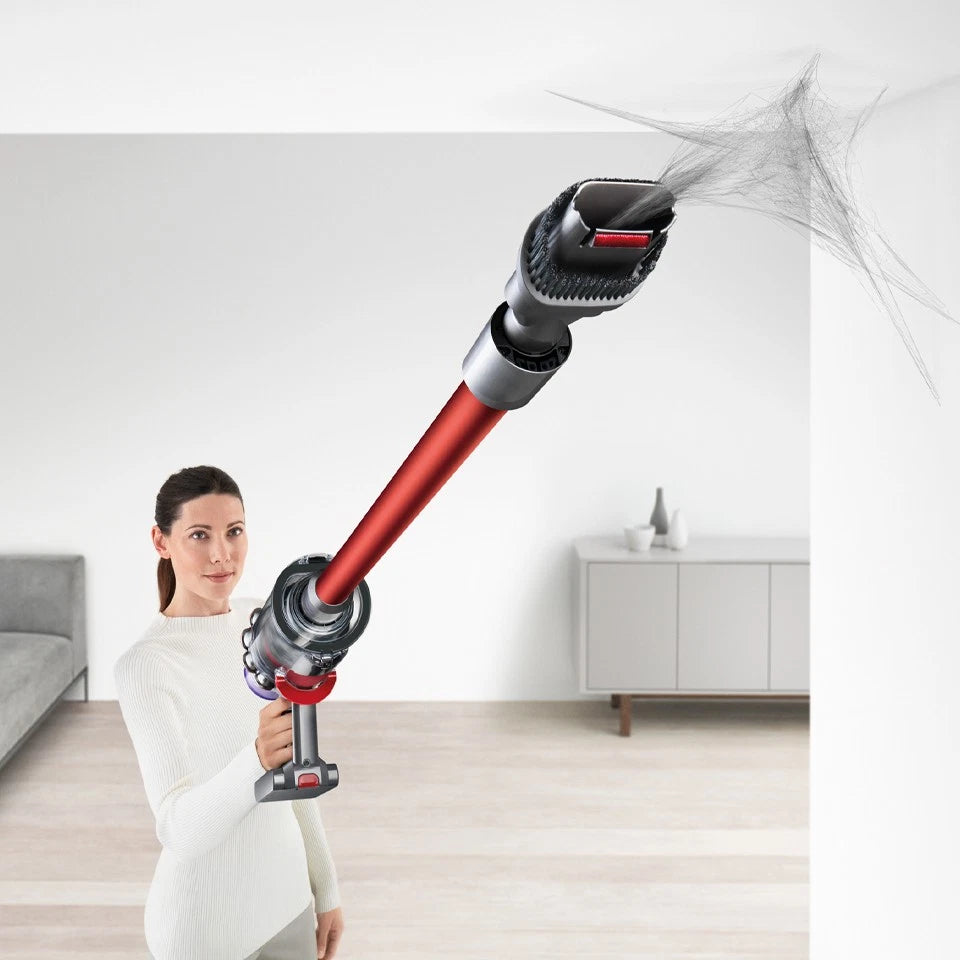 *AKTION* Dyson V11 Fluffy 476550-01 Akku-Staubsauger bis 60 min.Laufzeit 3 Saugstufen (Nickel/Rot)
