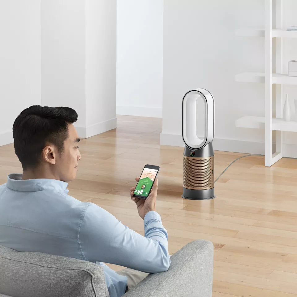 *AKTION* Dyson Purifier Hot + Cool HP09 Ventilator Heizlüfter Luftreiniger weiß/gold