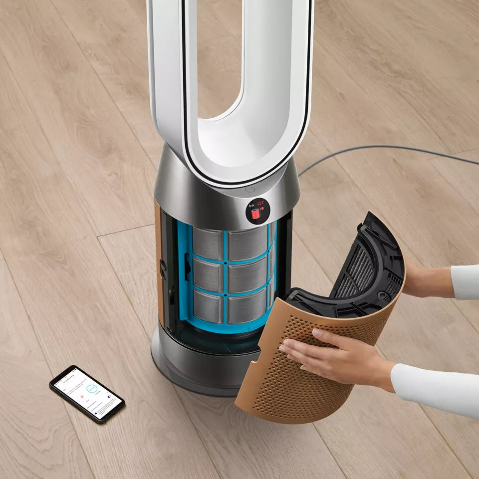 *AKTION* Dyson Purifier Hot + Cool HP09 Ventilator Heizlüfter Luftreiniger weiß/gold