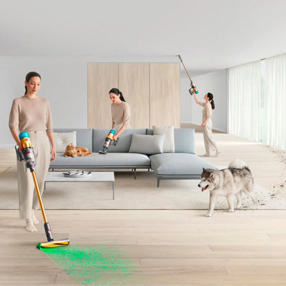 *AKTION* Dyson V12™ Detect Slim Absolute GOLD Kabelloser Staubsauger - / inklusive 4 Aufsätze
