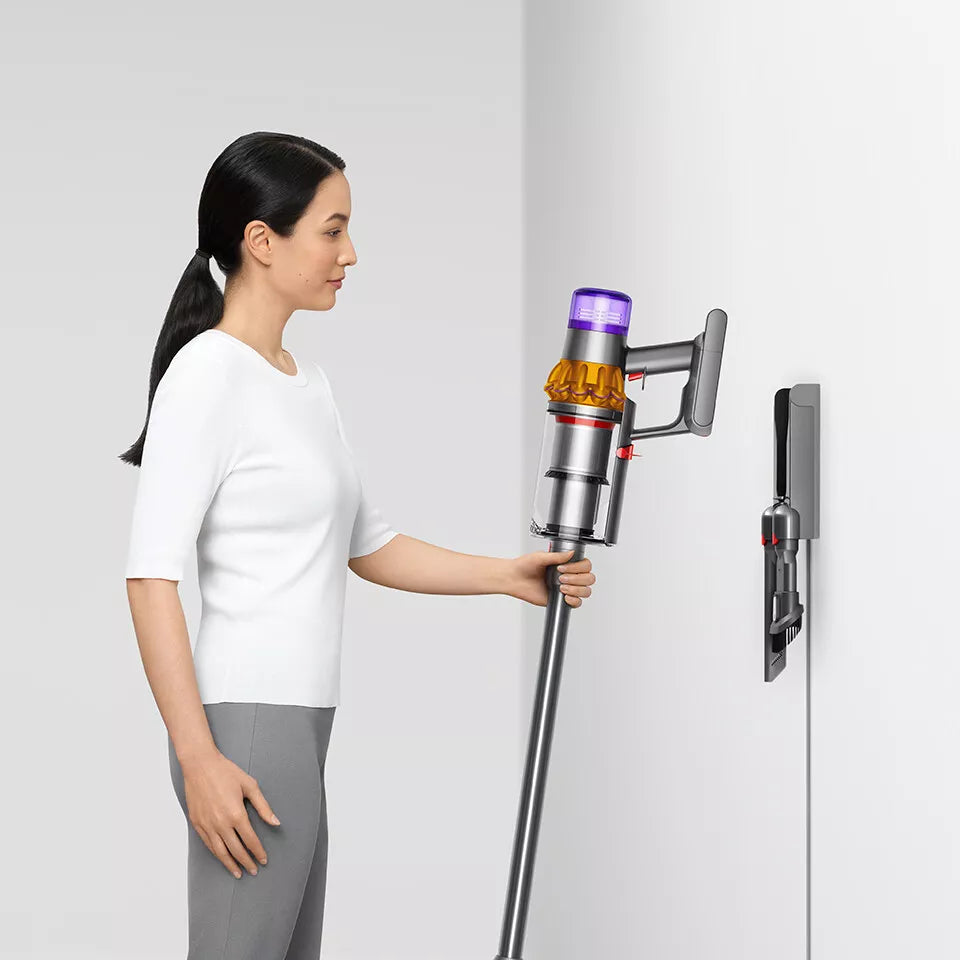 *AKTION* Dyson V15 Detect Absolute Kabelloser Stielsauger Gelb/Nickel, 660 Watt