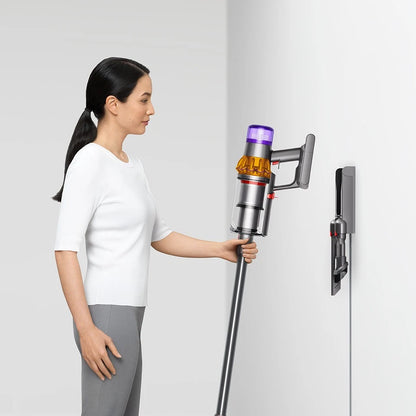 *AKTION* Dyson V15 Detect Absolute Kabelloser Stielsauger Gelb/Nickel, 660 Watt