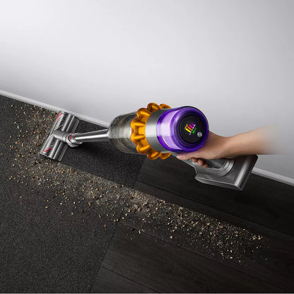 *AKTION* Dyson V15 Detect Absolute Kabelloser Stielsauger Gelb/Nickel, 660 Watt