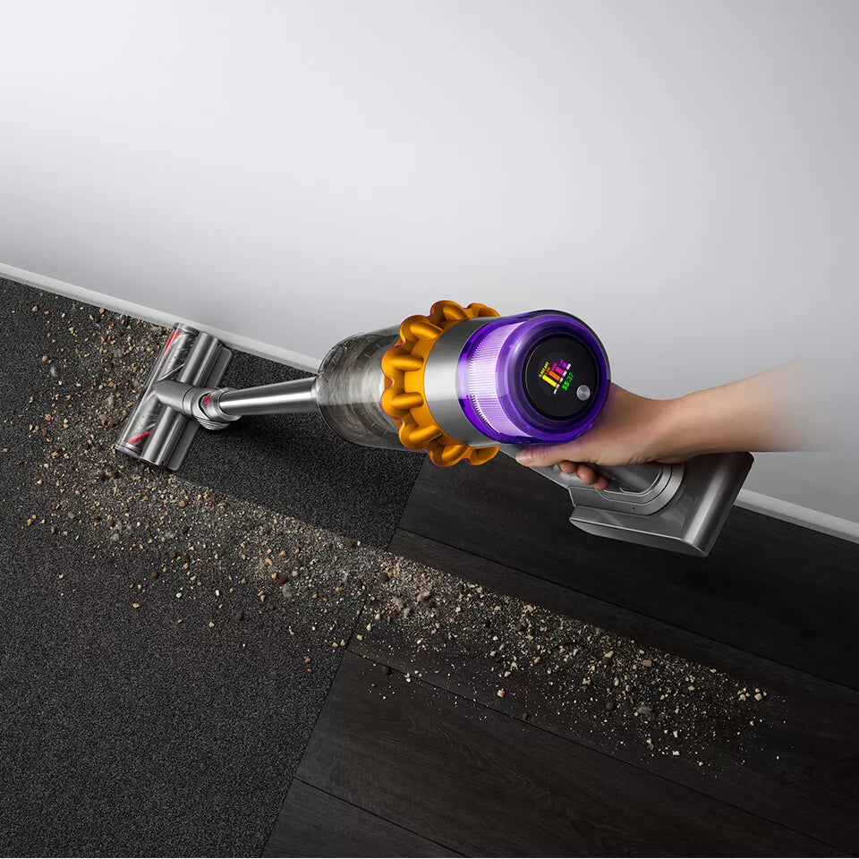 *AKTION* Dyson V15 Detect Absolute Kabelloser Stielsauger Gelb/Nickel, 660 Watt