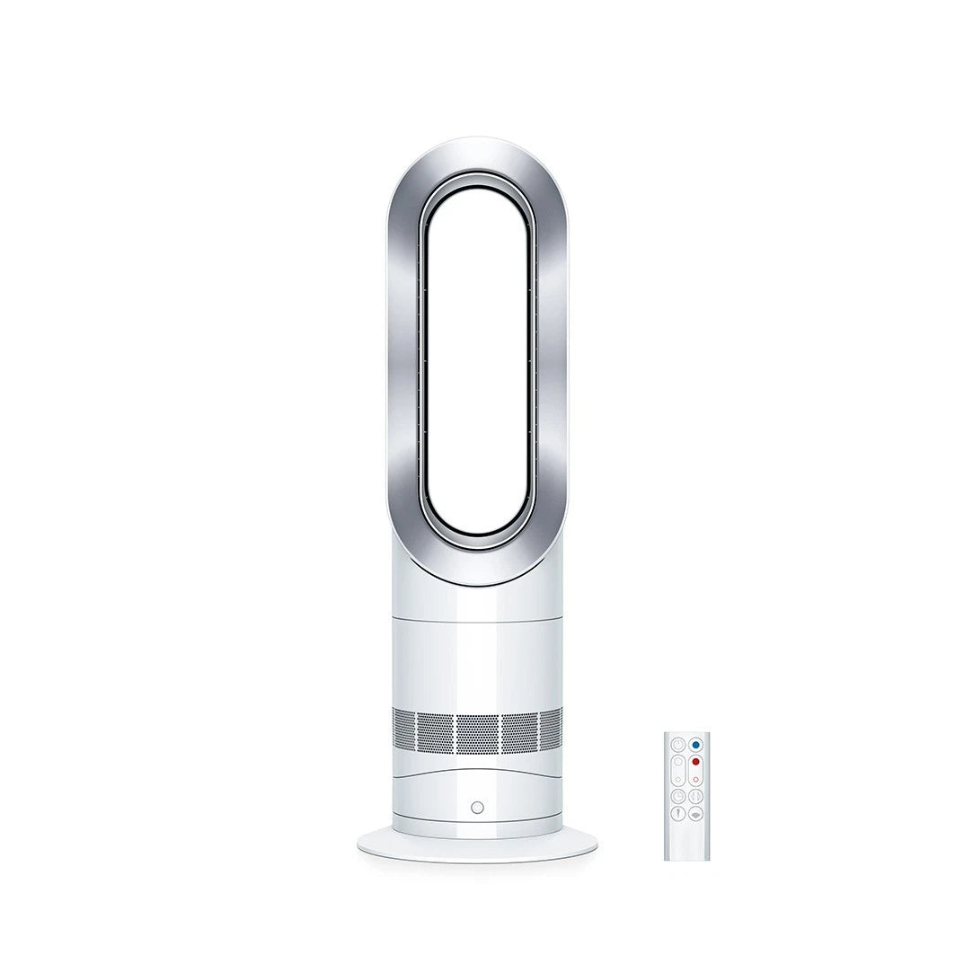 Dyson AM09 Ventilator + Heizlüfter 2in1 Hot+Cool, 1,8m Kabel, Fernbedienung, Oszillierend, 10 Stufen, Timer, weiß *AKTION*